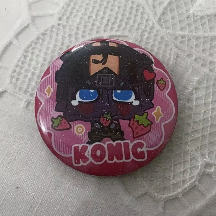 New high-quality and stylish self-made "Call of Duty" peripheral bar badges are given to friends and best friends ghost keegan