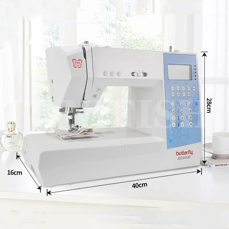 Butterfly Sewing Machine JD2340QB Household Electronic Multi-functional Household Electric Automatic Thread Trimmer 220~230V