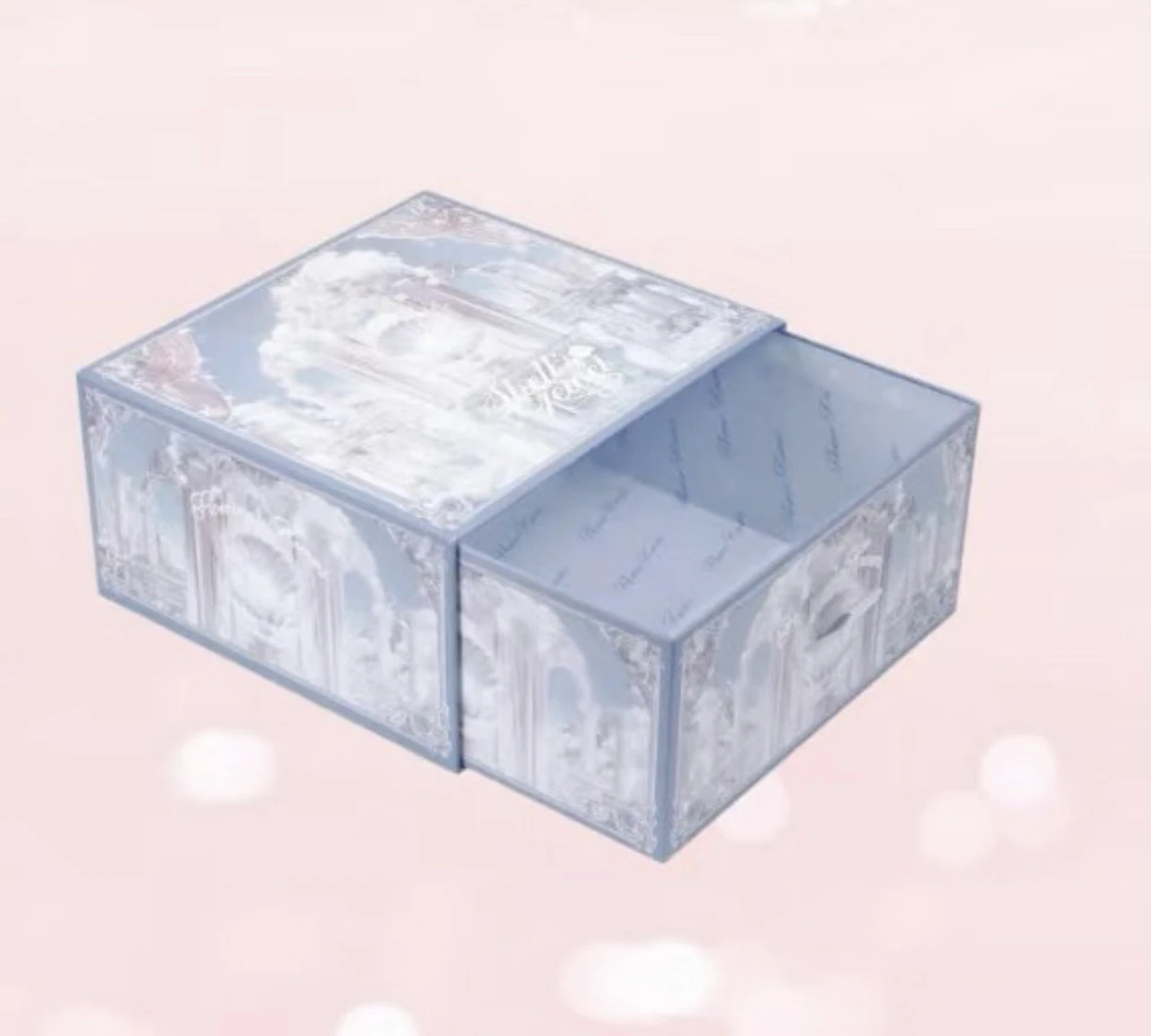 Boîte-cadeau vide série Flower Knows, boîte de rangement de maquillage, aucun produit