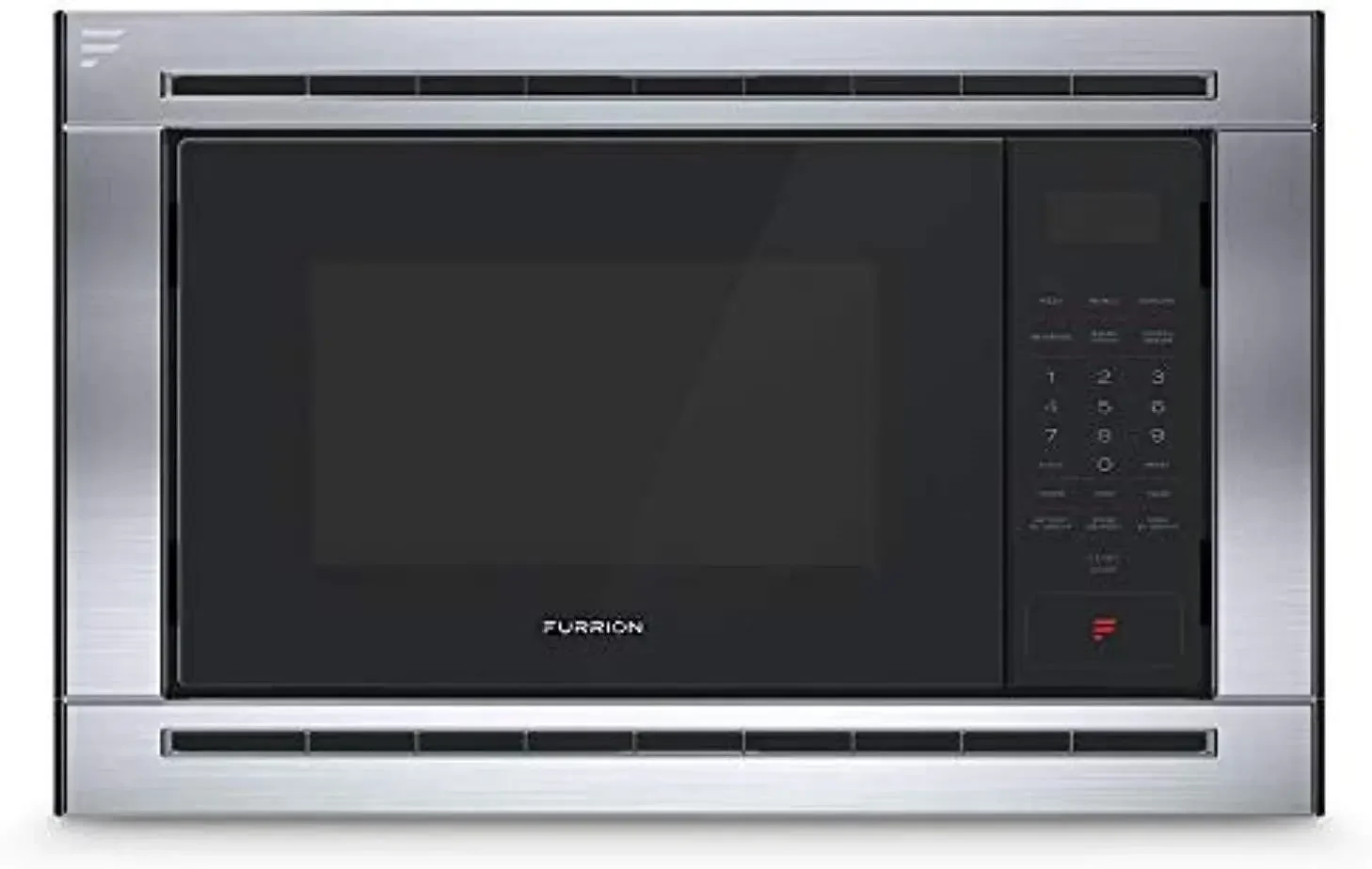 Microondas RV-0,9 cu. pies Negro con configuraciones de cocción automática Pantalla digital y tecnología de tocadiscos de vidrio Características de cocción exprés Seguridad