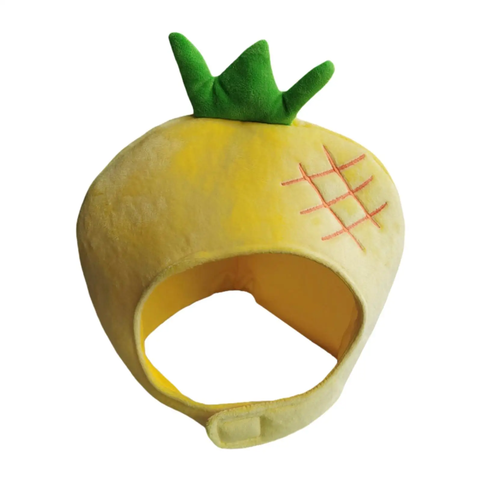 Costume Hat Comfortable Photo Props Novelty Funny Cartoon Fruits Hat Pineapple Hats for Holiday Party Masquerade Birthday Girls