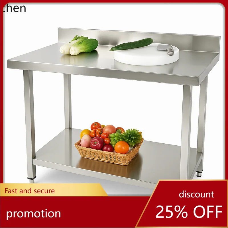 

CZ Cross-Border 304 Stainless Steel Operation Table Square Tube Assembly with Backsplash Cross-Border Export Special Style