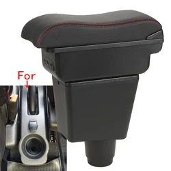 For Renault Logan 2 Armrest For Renault Logan 2 Car Armrest Box Curved Surface leather Simple installatio