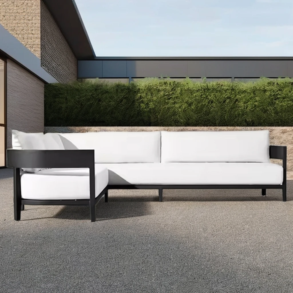 

Modern Outdoor Sofa Set Waterproof for Balcony & Courtyard for Villa Hotel & Leisure Home Living Room Furniture