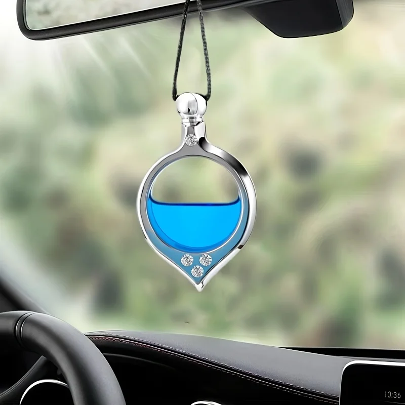 1 High-end Car Fragrance Distribution Pendant, No Empty Bottle of Perfume, Elegant Accessories for Car Interior, Car Scent Penda