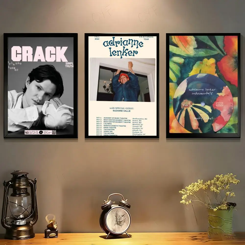 Poster  HD art sticky wall waterproof home living room bedroom bar aesthetic decoration A-Adrianne Lenker - Songs Album Art