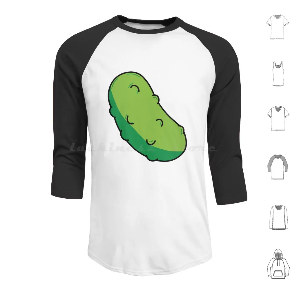 Pickle Hoodies Long Sleeve Pickle Green