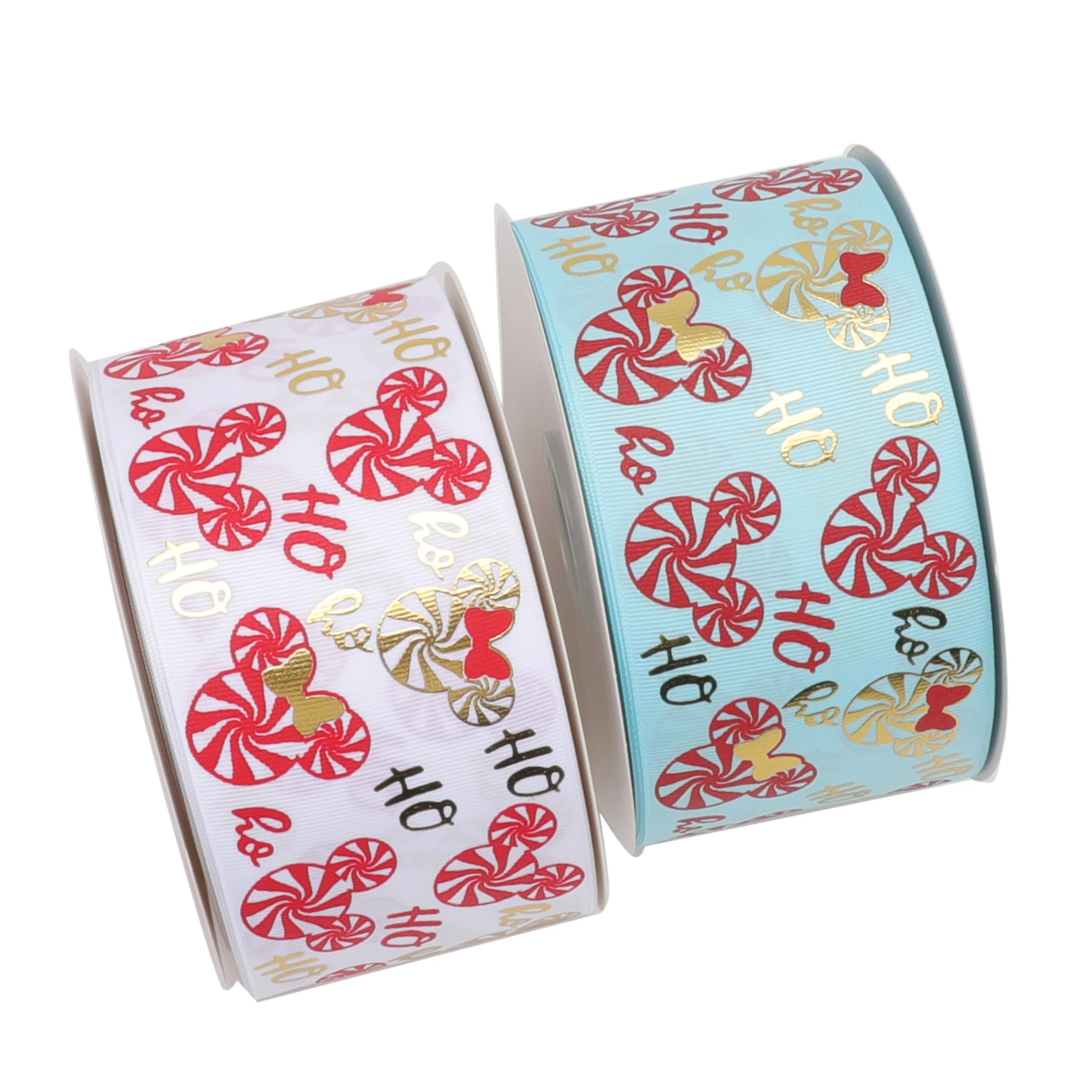 

HSDRIBBON Listones Cinta 75mm 3inch christmas Design Ribbon Series Hologram Ribbon