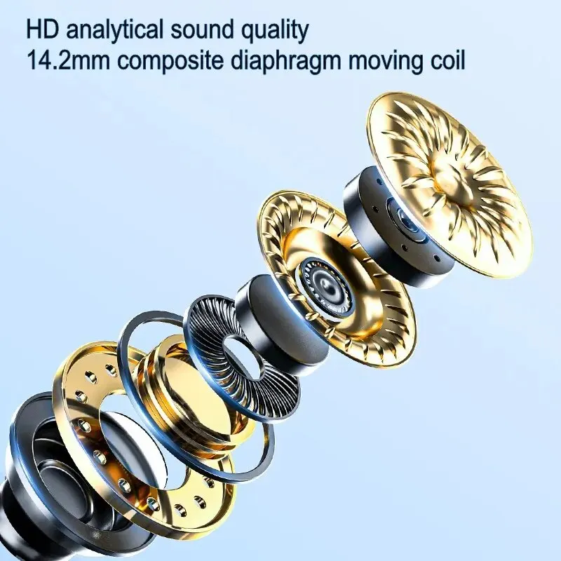 T371 Новая беспроводная гарнитура с зажимом для ушей, долгий срок службы батареи, бесшумная, большой экран, светодиодный, цифровой дисплей, беспроводная головка