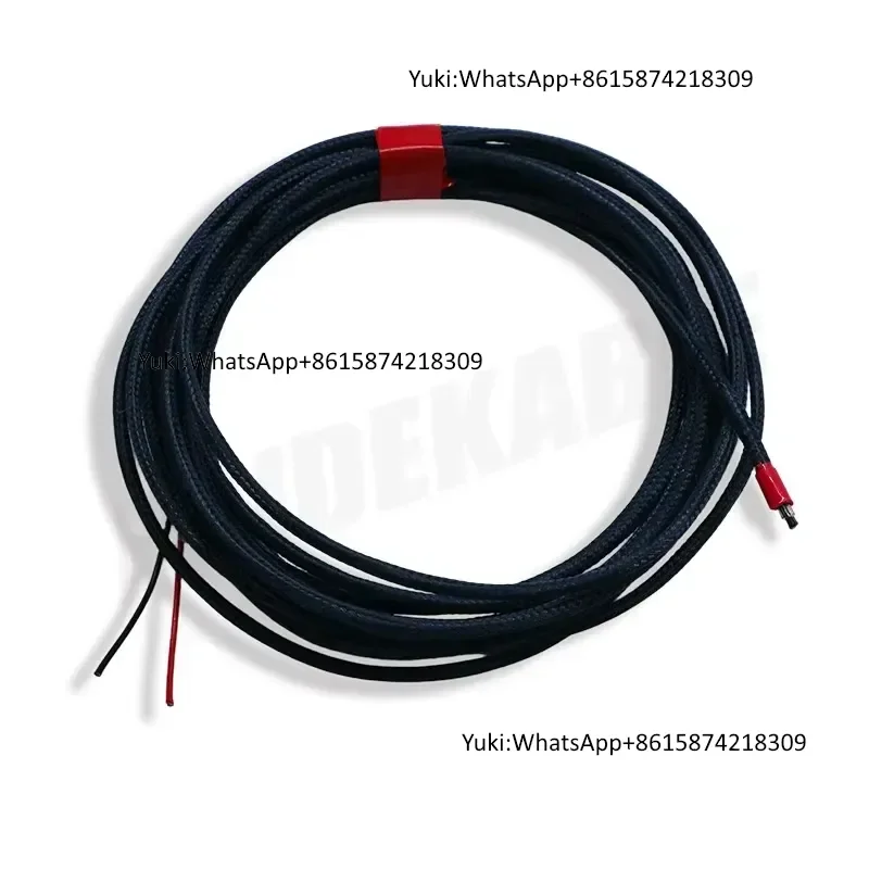 High Tensile Light-weight 5-7A 750VDC IP67 Rated Copper Alloy Aviation Fiber Jacket Tethered Drone Cable for UAV Power Supply