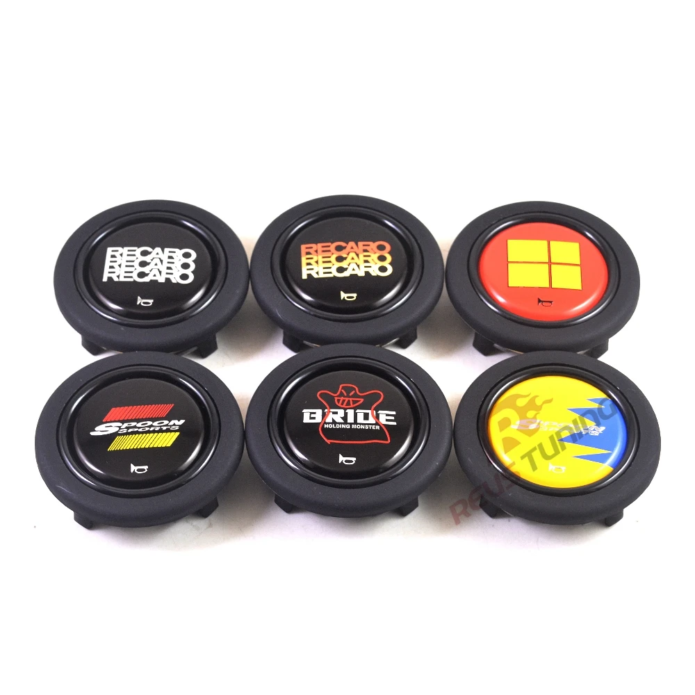Jdm Stil Universal Löffel Sport Modifizierte Auto Rennen Racing Sport Lenkrad Horn Taste – Detail 15