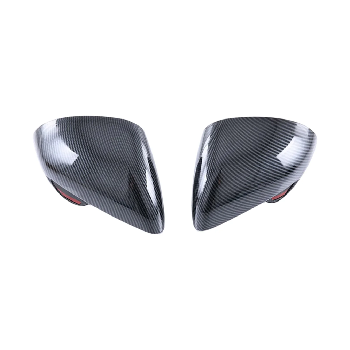 

Car Carbon Fiber Style Door Side Mirror Cover Trim Sticker for BYD Dolphin Atto1 EA1 2022 2023