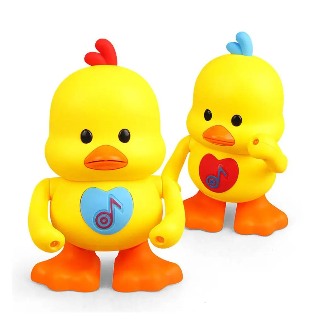 Cartoon Musical Electric Dancing Duck Toy Kids Children Children's Toys Boy Girl Gifts Shower Toddler Gift Birthday Day Inf T0C4