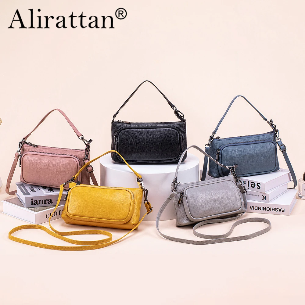 

Alirattan 2026 New New Single Shoulder Crossbody Bag Large Capacity Casual Versatile Women's Bag Commuting Portable Handbag