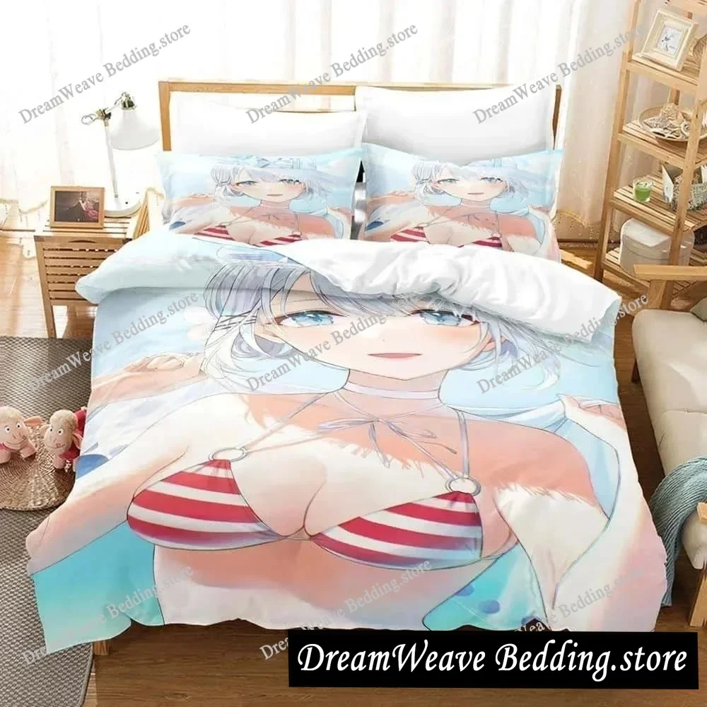 

New Anime The Detective Is Already Dead Bedding Set Single Twin Full Queen King Size Bed Set Adult Kid Bedroom Duvet Cover Sets