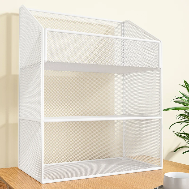 

Living Room Kitchen Dining Table Sna Storage Ra Multi-layer Organizer Home Use Iron Material No Installation Required