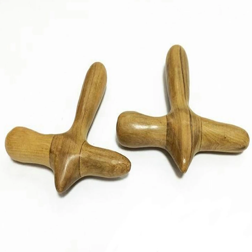 Деревянная палочка для массажа ног, инструмент для массажа рук, ног и лица