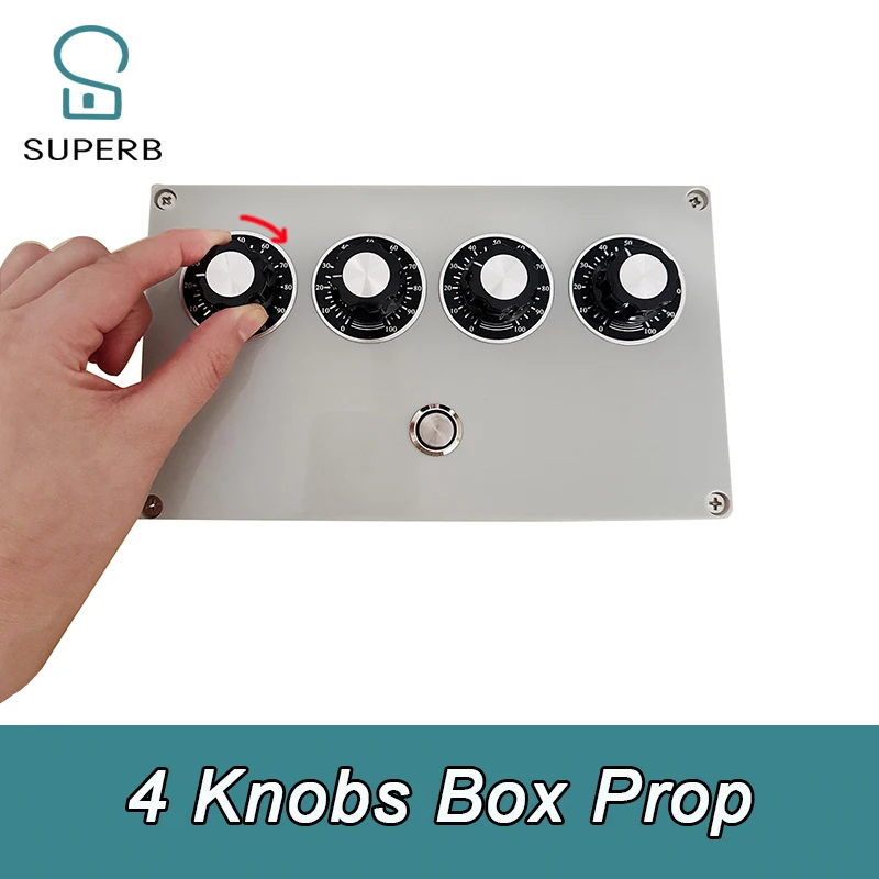 escape room knob prop knob switch rotate knob to correct degree to unlock escape game prop new 2025 prop superb 1987 knob prop