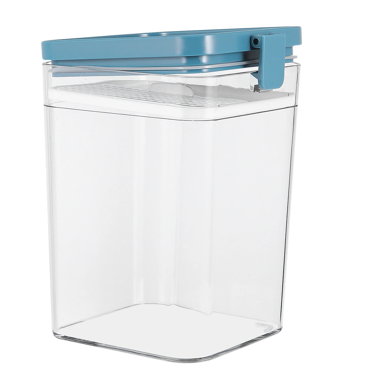 

1000Ml Blue Airtight Jar Food Grade Plastic Sealed Container Kitchen Container For Dry Food Tea Coffee Biscuits Sealed Storage