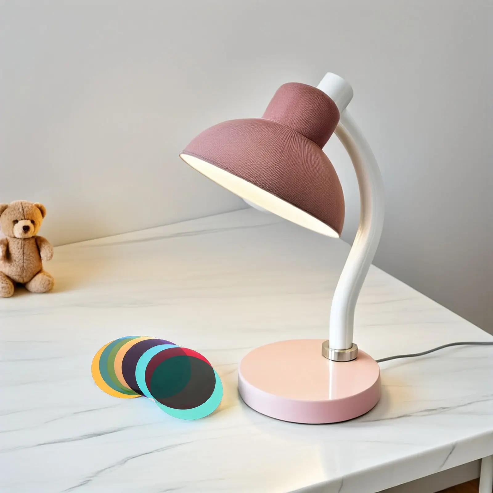 16Pcs Atmosphere Light Sticker Color Correction Film Peel Stick Light Filter Sheets for LED Ceiling Spotlight Pendant Lamp Color