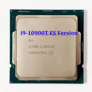 QTB0 For i9-10900T ES Version CPU Processor 10-Cores 20-Threads 20MB Cache  35W TDP LGA1200 - AliExpress