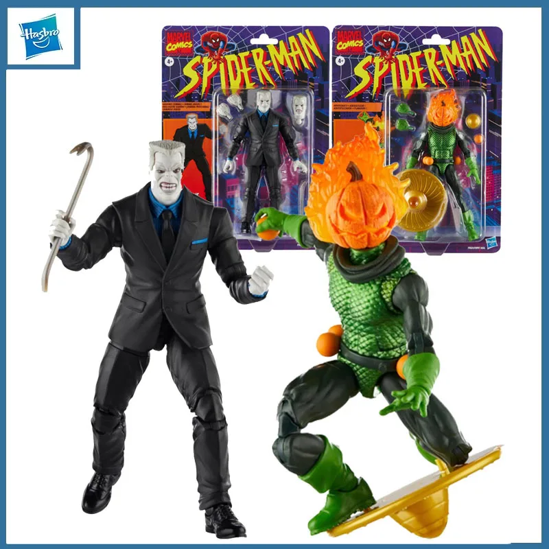 

Hasbro Genuine Marvel Legends Spider-Man Unlimited Tombstone Jack O'lantern Action Figure Toys for Boys Girls Gift Collectible