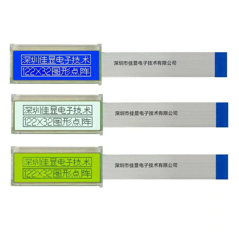 12232-2 Lcd-scherm Voor Game Machine Printer 122x32lcm Lcd Module 122*32 Grafische Dot Matrix Lcd-scherm voor Pos Machine Split