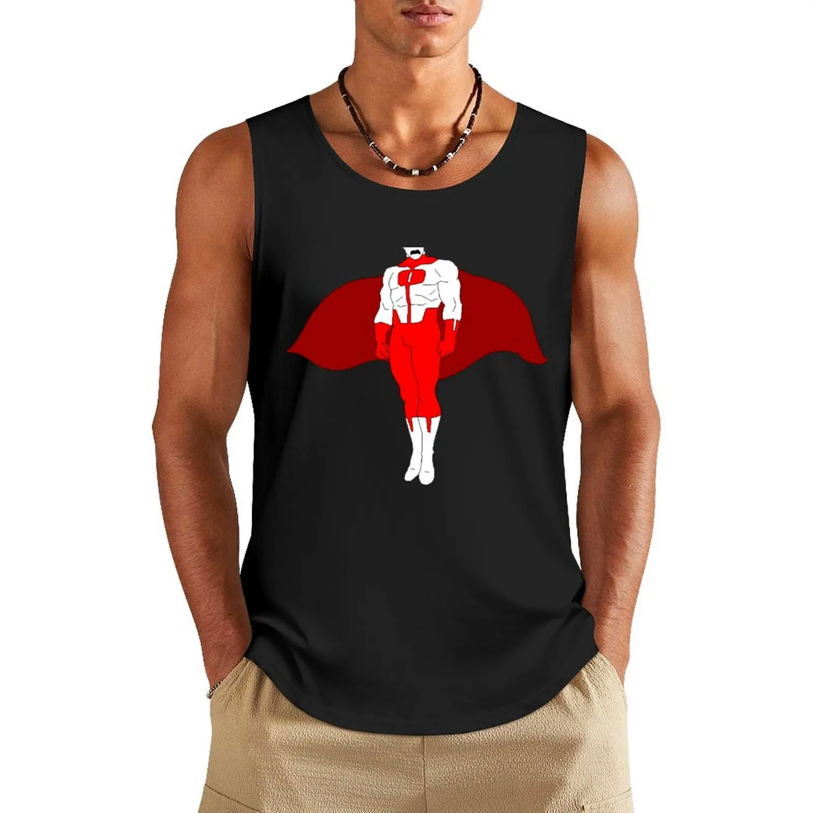

Omni Man Tank Top Male clothes summer fitness