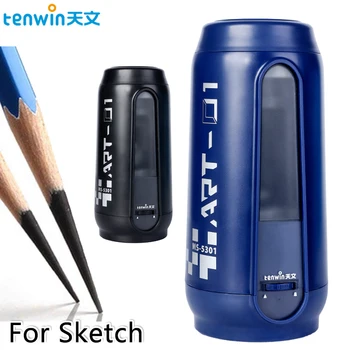 Tenwin fully automatic electric pencil sharpener USB charging fast sharpen colored sketch pencils student school supplies Statio