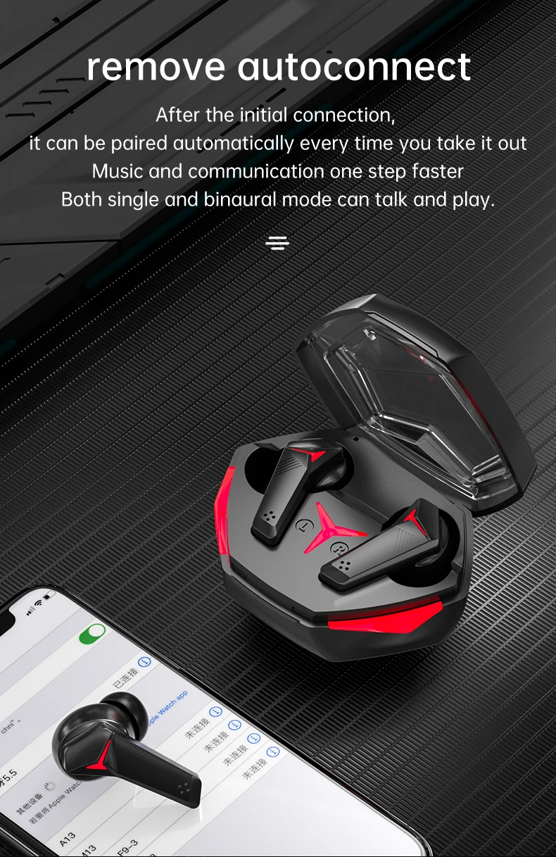 DX-21 TWS Wireless Earbuds Stereo Headset 5.5 Big Battery