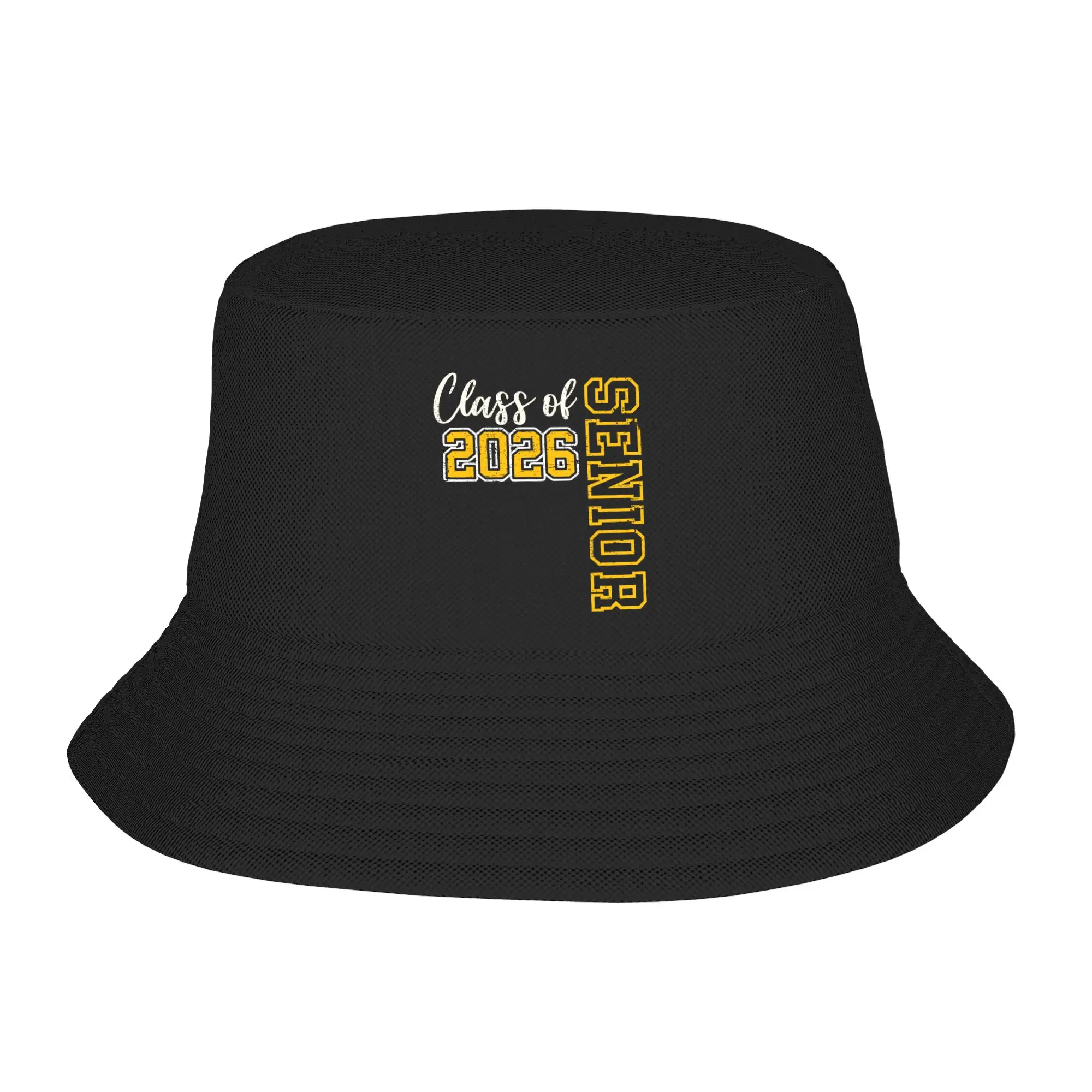 Trendy Class of 2026 Senior Graduation Bucket Hat For Women Lightweight  Fisherman Hat Cap Vocation Cap