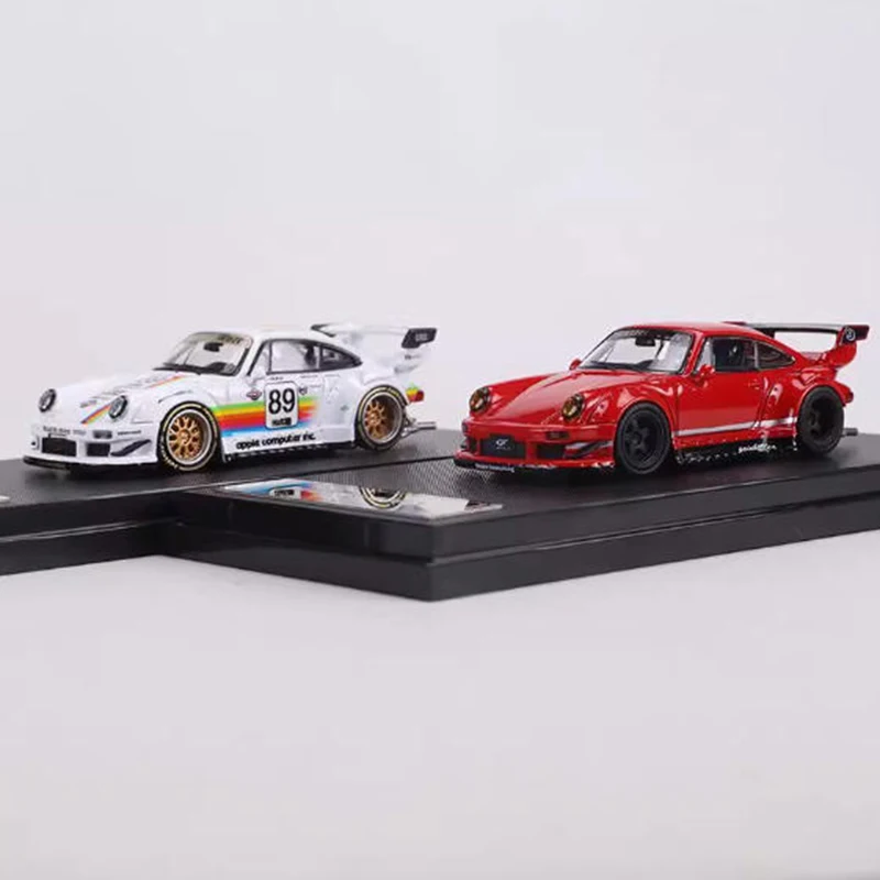 

Модель звезды 1:64 RWB 930 GT, модифицированная версия с широким корпусом, модель автомобиля из сплава, статическая коллекция, украшенные праздничные подарки, игрушки