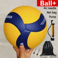 Nuevo modelo de pelota de voleibol, Model200, voleibol de juego profesional de competición, bomba opcional + aguja + bolsa de red