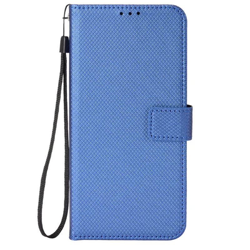 For OPPO A60 4G CPH2631 Cover Luxury Flip Diamond Pattern Skin PU Leather Wallet Lanyard Case for OPPO A60 4G Phone Bags