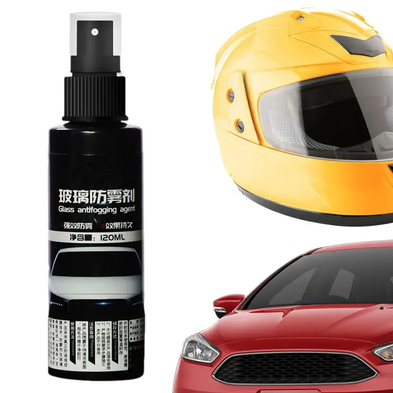 Long Lasting For Car Inside Glass Anti Fog Spray Prevents Fogging Auto Accessories Anti Fog Improves Driving Visibility 120ml