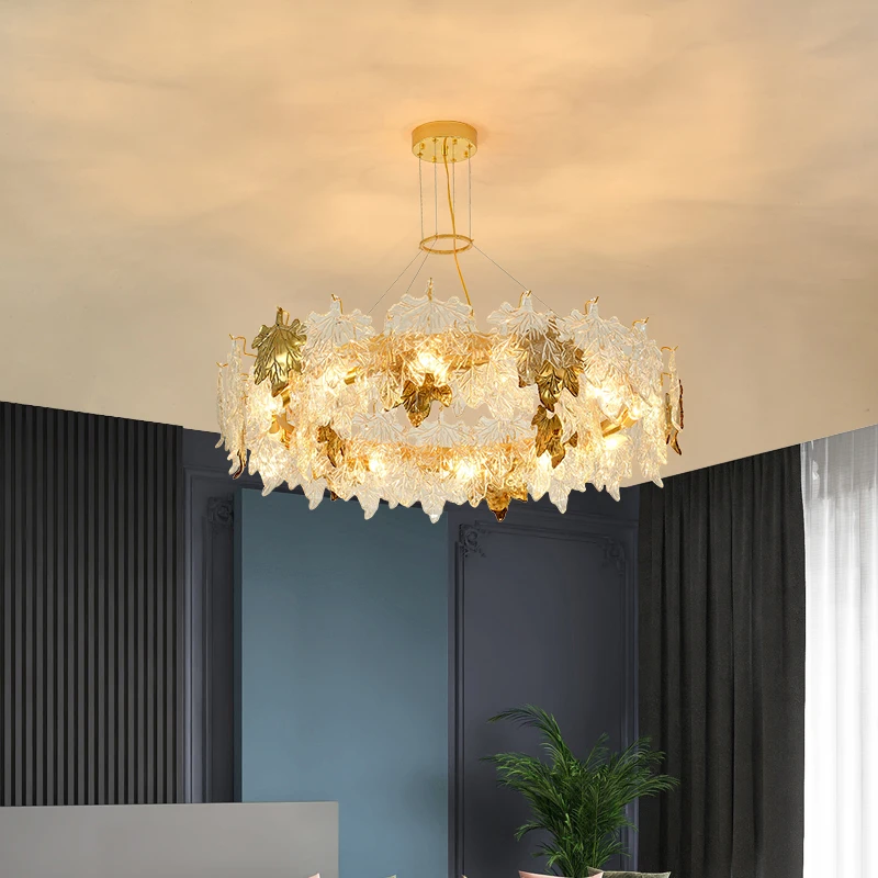 Luxury Living Room Chandeliers Morden Style Hotel Hall Restaurant Bedroom For Ceiling Decor Indoor Hanging Light Fixture