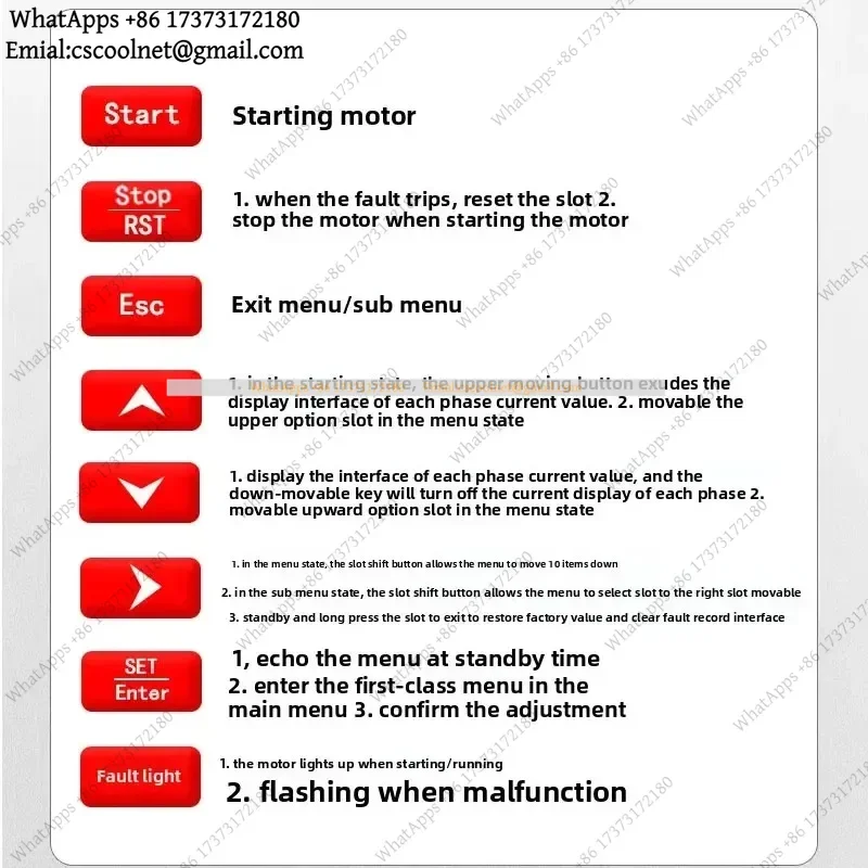 k06 380V 3 Phase Motor Soft Starter 11KW 15KW 50Hz Built-in For Fan Pump Pressure Reducer Conveyor AC Motor Starting Controller