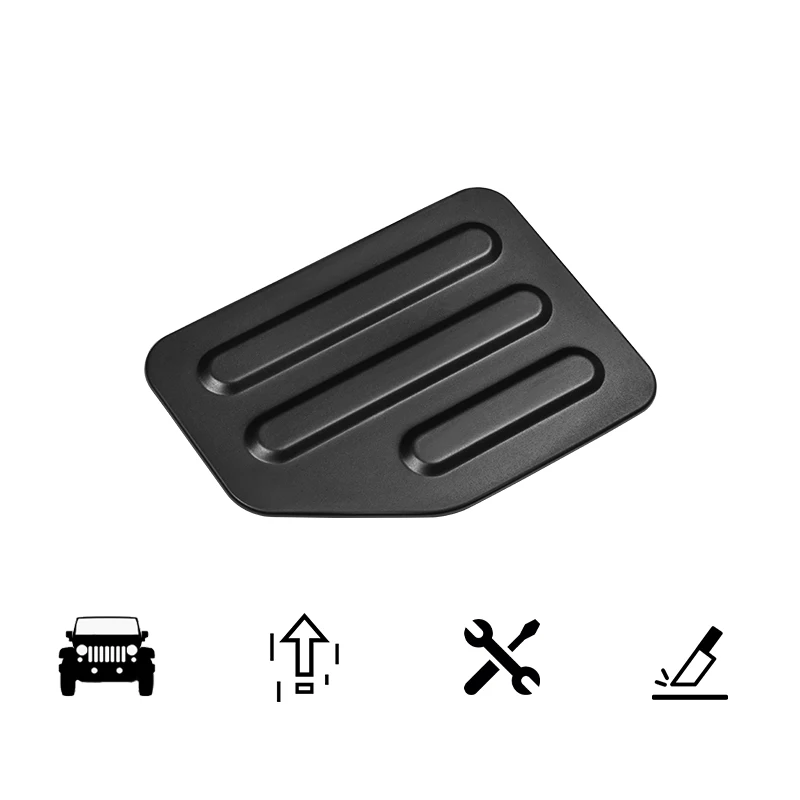 Car Fuel Tank Cap Decoration Oil Tank Scratch Resistant Protective Stickers for Jimny Jb64 Jb74 Accessories 2019 2020 2021 2022