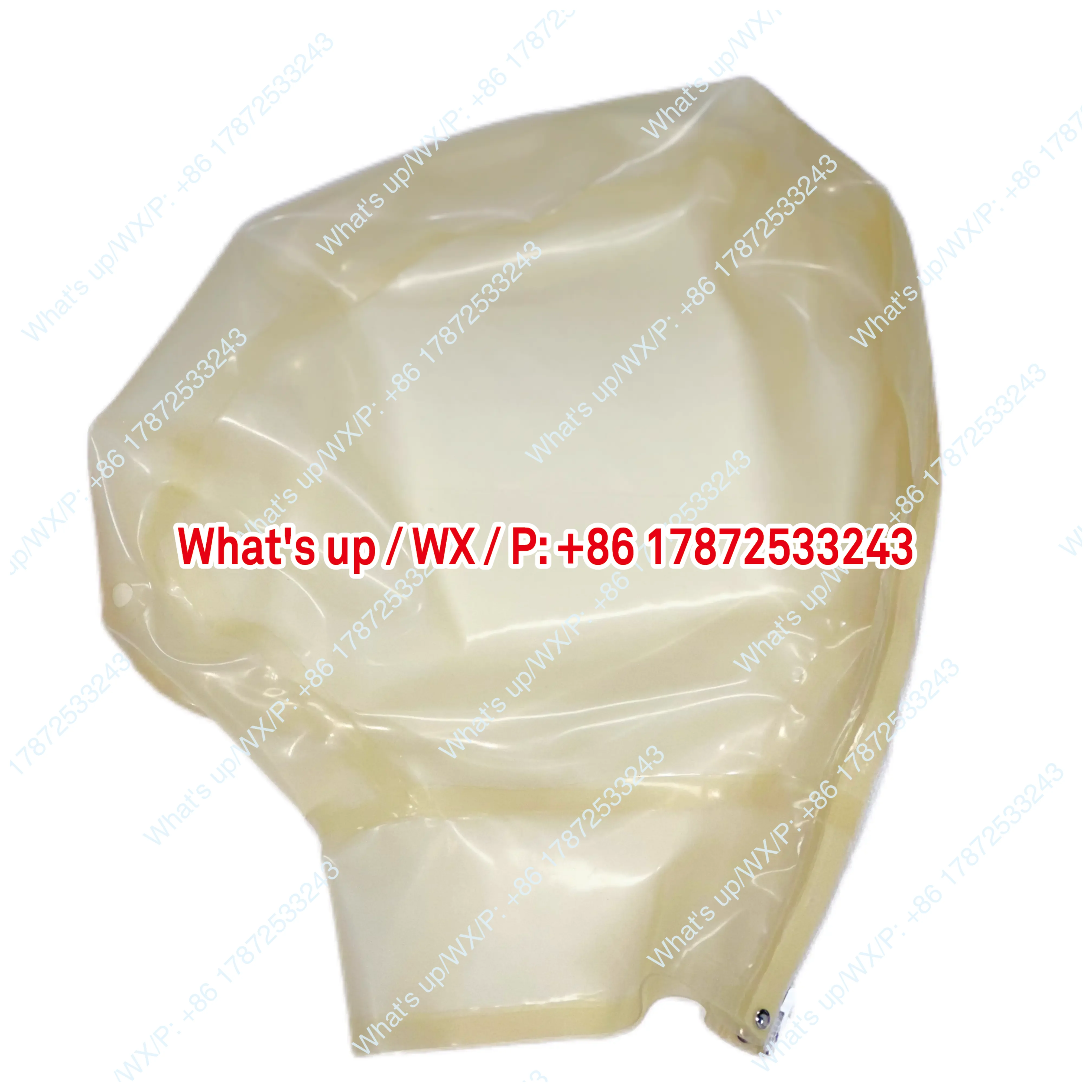 Latex headgear, suffocation breathing mask, transparent face mask (average size, head circumference within 63)