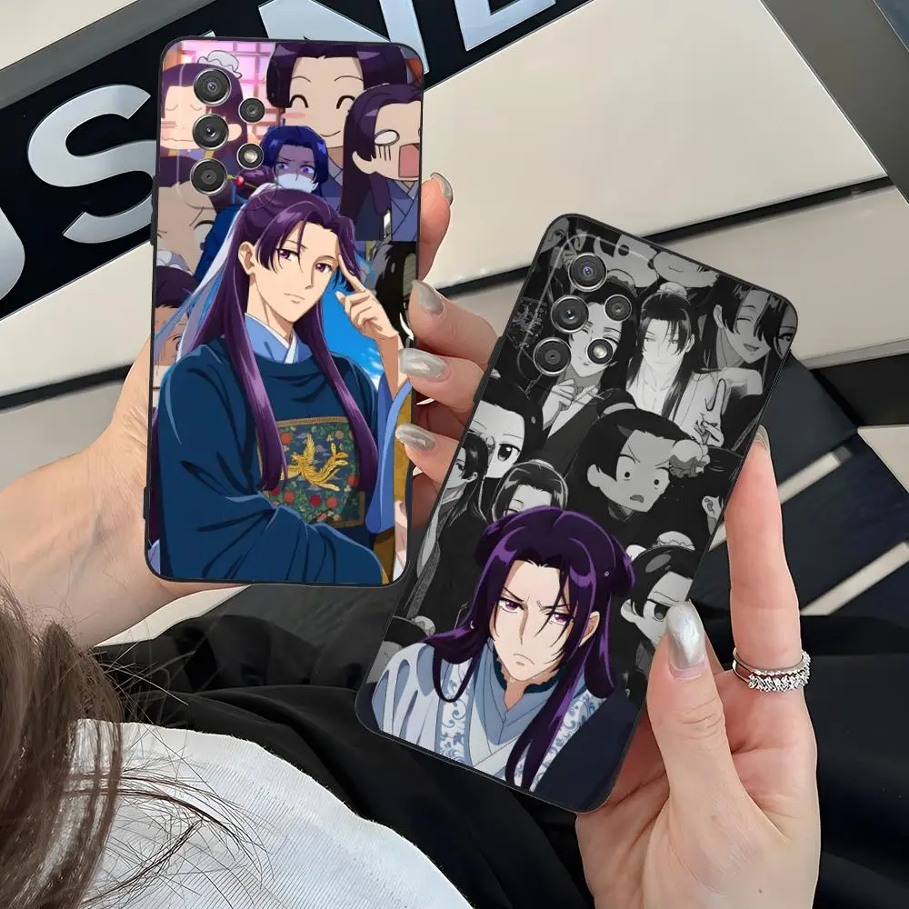 

Чехол для телефона Apothecary Diaries Jinshi для Samsung Galaxy A73 72 71 70 56 55 54 53 52 36 35 34 23 16 15 5G с цветной печатью Pretty