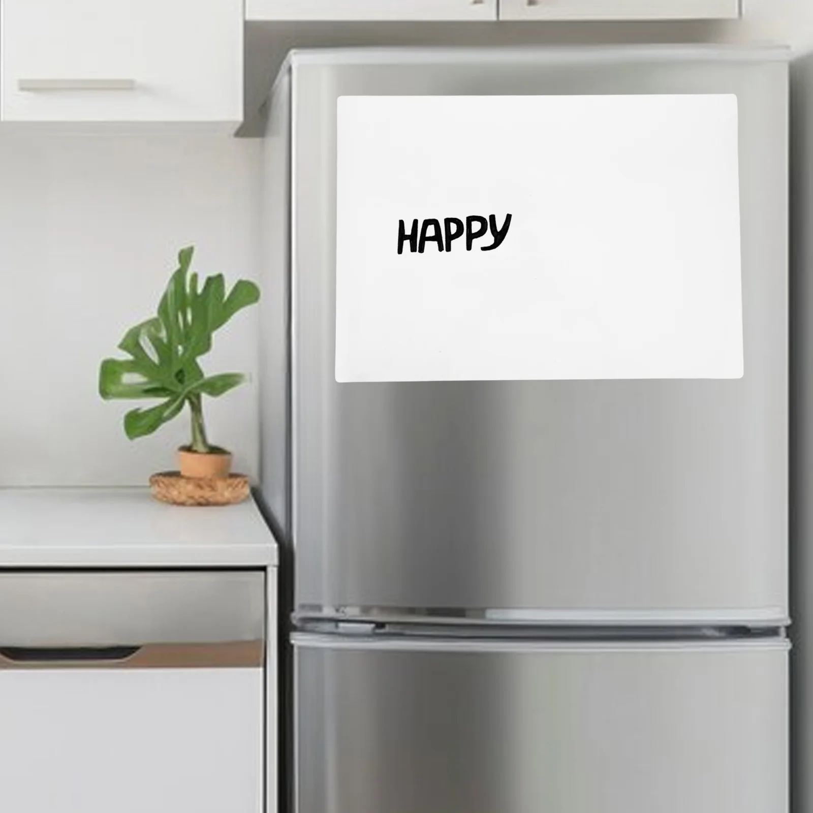 

Magnetic Schedule Whiteboard Dry Erase 29.7x42cm for Fridge Monthly Planning Meal Organizer Family Reminder Poster Board Bulk