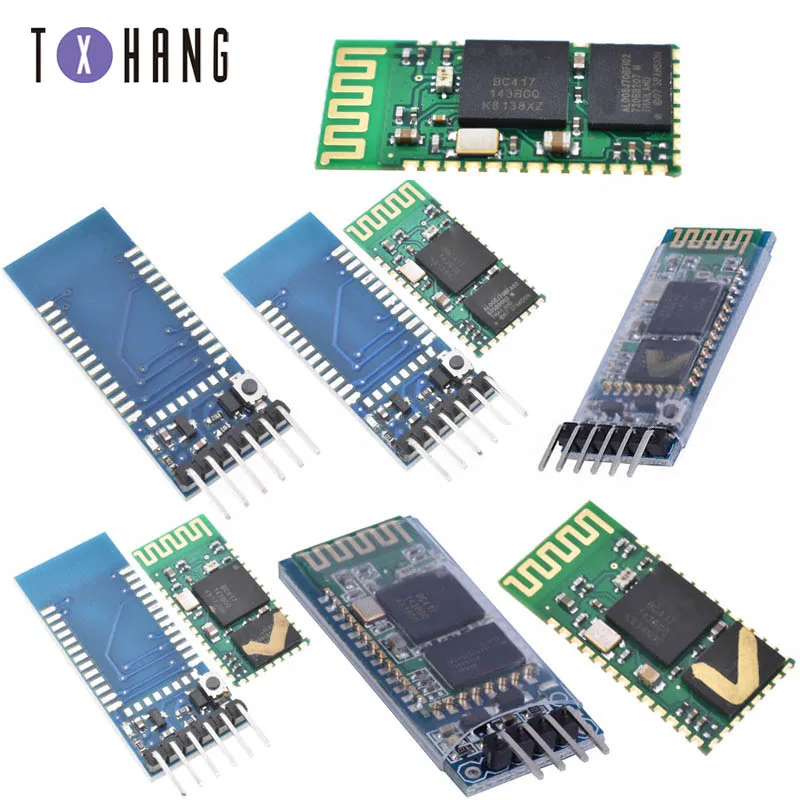 HC-05/HC-06 Bluetooth Transceiver Module 2.4G RF Wireless Industrial Bluetooth module RS232 / TTL to UART converter 4 Pin/6PIN