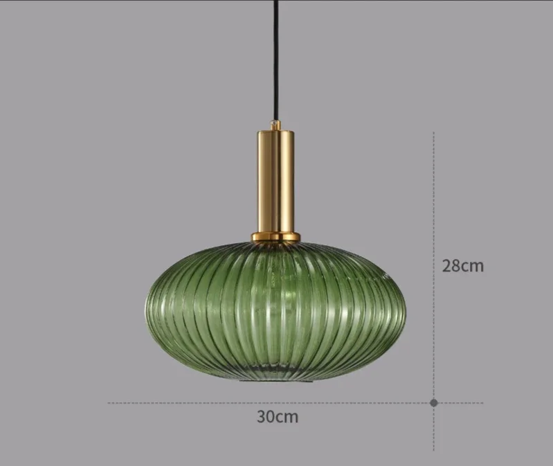 Europa Vintage Kleurrijke Glazen Luxe Hanglamp Verlichting voor Restaurant Eetkamer Slaapkamer Nachtkastje Thuis Plafond Hanglamp - afbeelding 1