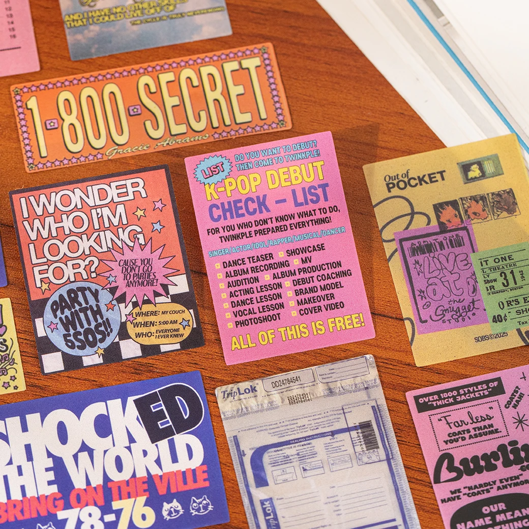 مجموعة ملصقات حيوانات الطعام للحياة اليومية من Kawaii، سجل قصاصات لطيف، مستلزمات المجلات DIY، ملصقات قرطاسية جمالية، هدية، 30 قطعة #1