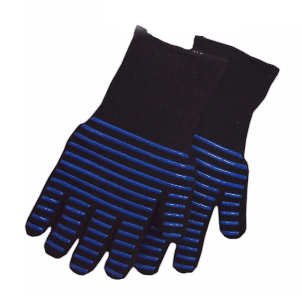 

Heat Resistant Gloves 800 Celsius Oven Non-Slip BBQ Gloves For Grilling Baking Kitchen Supplies