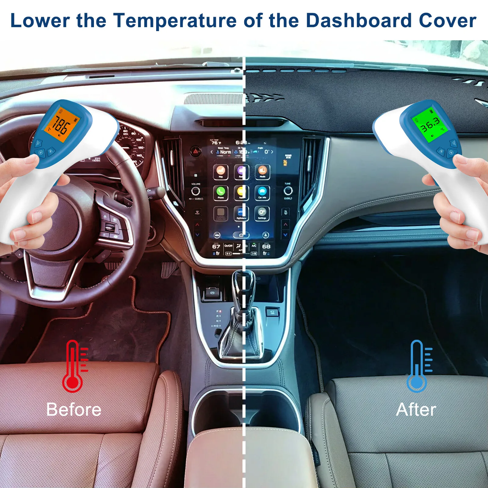 

Для Subaru Outback Wagon 6-го поколения AWD Sport Touring 2021-2025, 1 шт., накладка на приборную панель (LHD), защитный коврик от УФ-излучения, солнцезащитный козырек, коврик-накладка на панель приборов