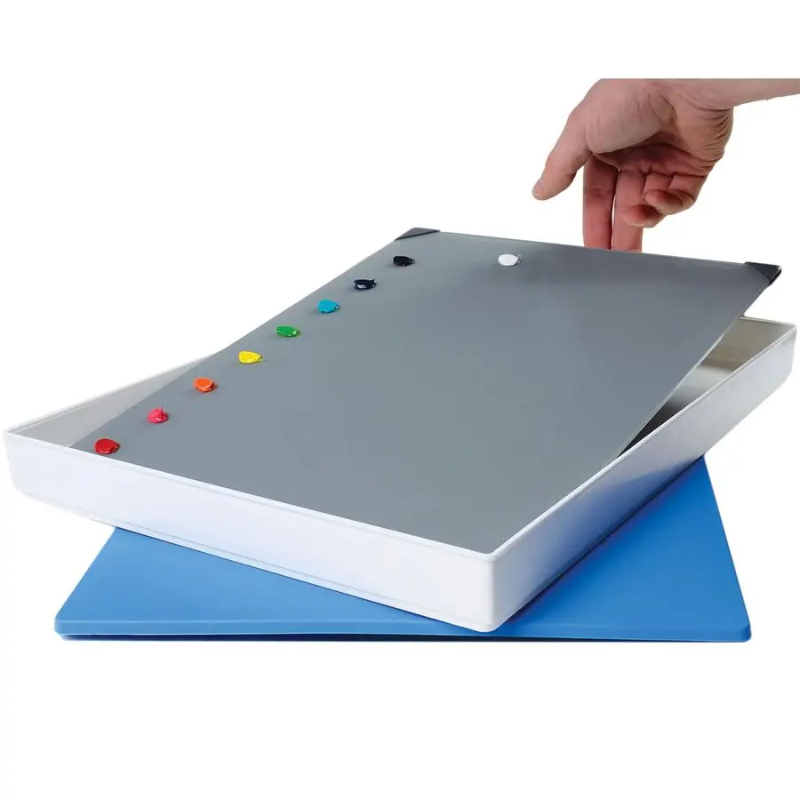 

POSH Glass Arist Palette amp Masterson Artist Palette Seal 12X16 Set, Tempered Glass Palette Airtight Seal, Keep Oil Paint Fresh