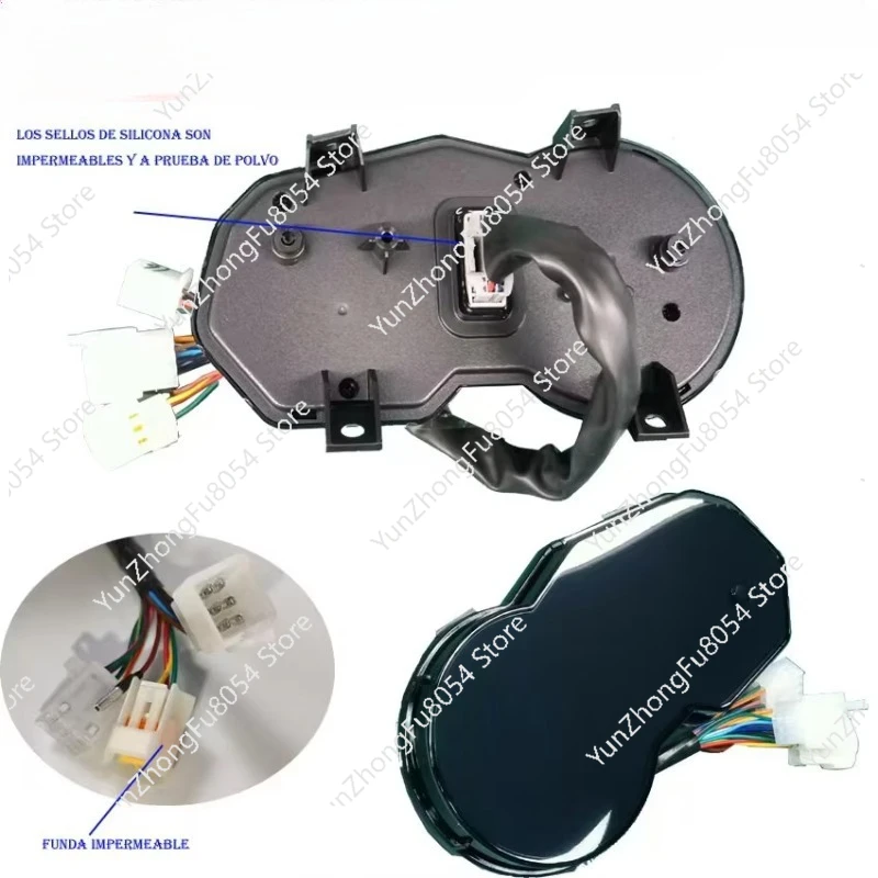 ل Ltalika 150z 150sz 170z دراجة نارية صمام ثنائي باعث للضوء عداد السرعة #4