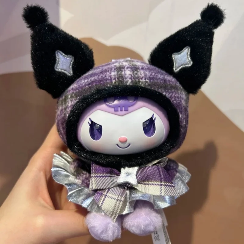 

Оригинальная серия Sanrio Fluffy Style: виниловая фигурка-сюрприз в закрытой коробке, милый кулон для сумки, игрушка-сюрприз, подарок на день рождения