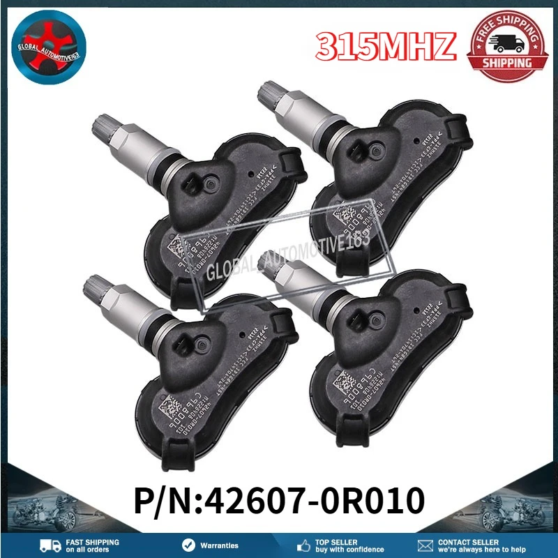 

Система контроля давления в шинах 42607-0R010, датчик TPMS 315 МГц, 426070R010 для Toyota Highlander, Toyota Rav4